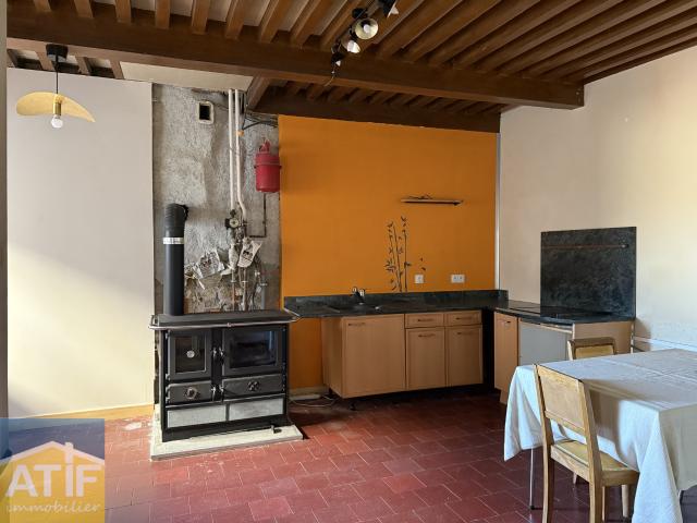 MAISON DE VILLAGE JARDIN GARAGE DEPENDANCE CAVE
