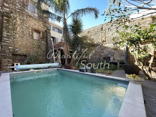 Maison de village pleine de charme avec piscine – Millas 131m² Millas