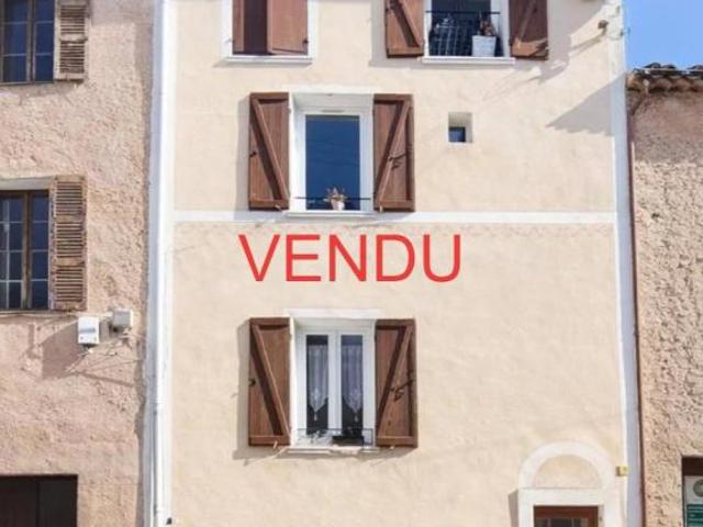 Maison de village provençale T3 avec cave