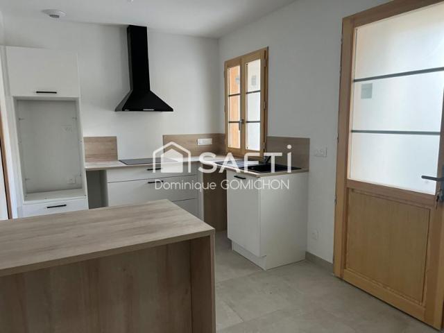 Maison de village refait à neuf, au calme, à proximité des commerces