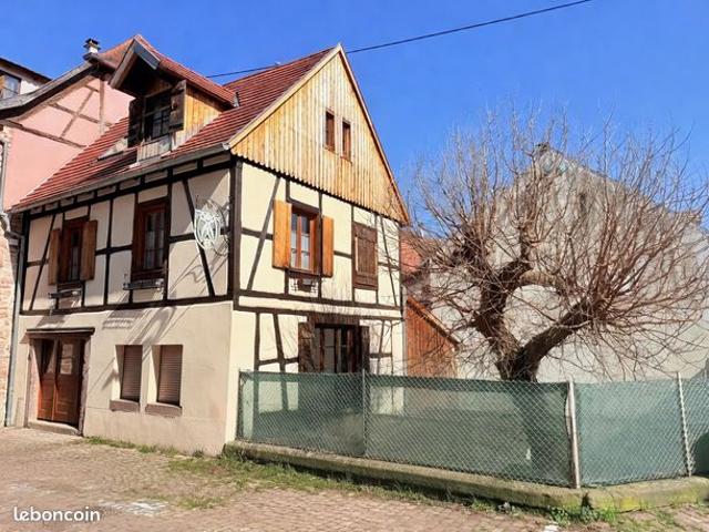 MAISON DE VILLAGE – RIQUWIHR 83 m² habitables – 3 chambres – Jardin de 90 m²