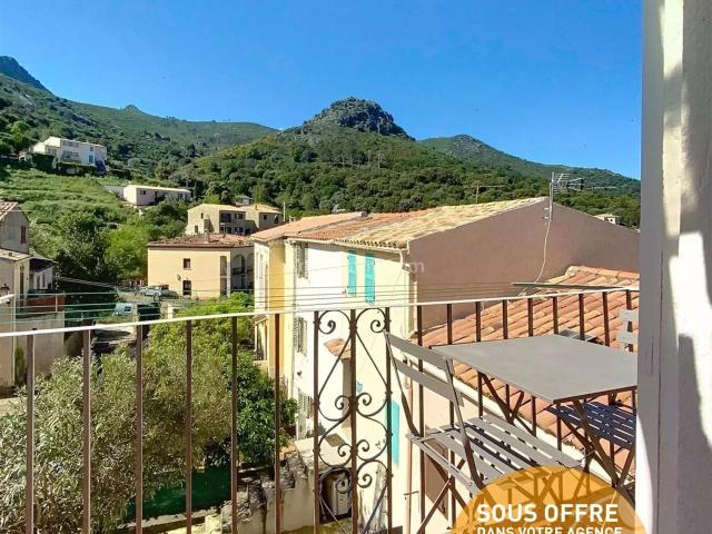 Maison de village sans travaux, jolie vue 42m² Calenzana