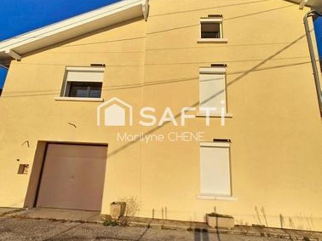 Maison de village sur les hauteurs de Tolvon 5 minutes de Voiron de 120m² avec garage+cave+parcelle 50m²