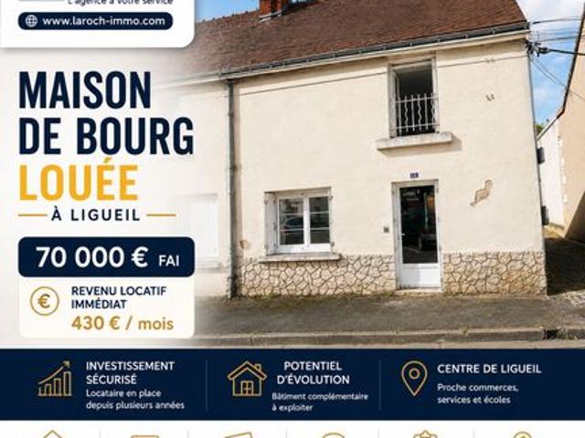 Maison de ville 3 pièces 46 m²