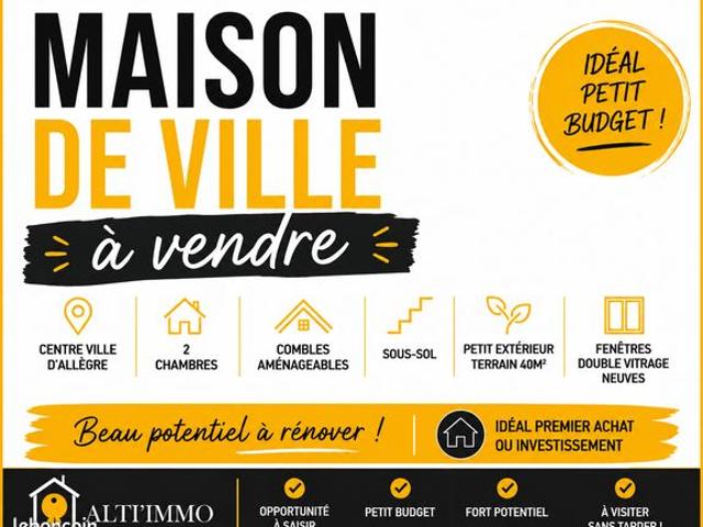 Maison de ville 3 pièces 53 m²