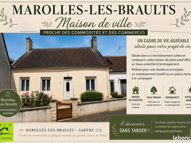 Maison de ville 3 pièces 67 m²