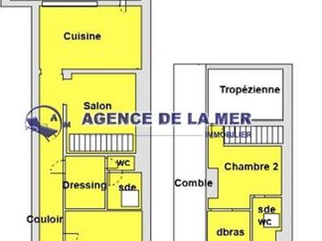 Maison de ville 3 pièces 77 m²