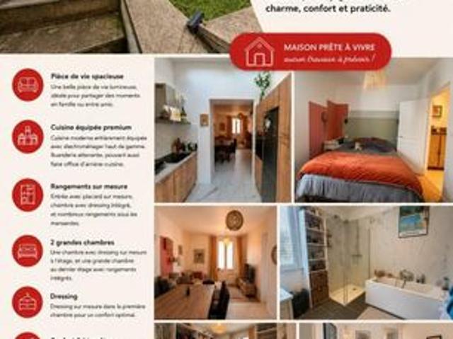 Maison de ville 3 pièces 80 m²