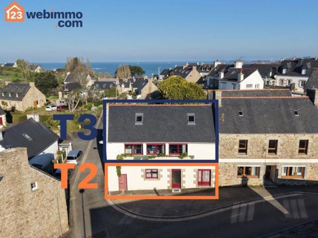 Maison de ville 112m² Trédrez Locquémeau