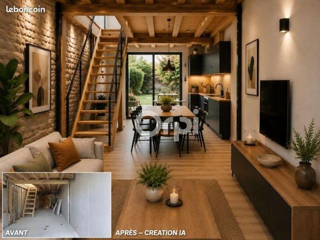 Maison de ville 2 pièces 60 m²