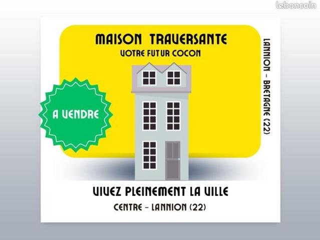 Maison de ville 7 pièces 123 m²