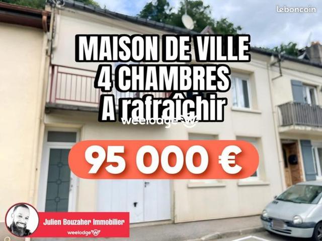 Maison de ville 7 pièces 123 m²