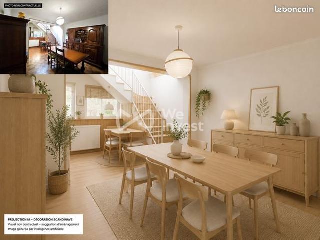 Maison de ville 4 pièces 112 m²