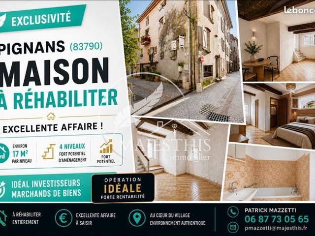 Maison de ville 4 pièces 70 m²