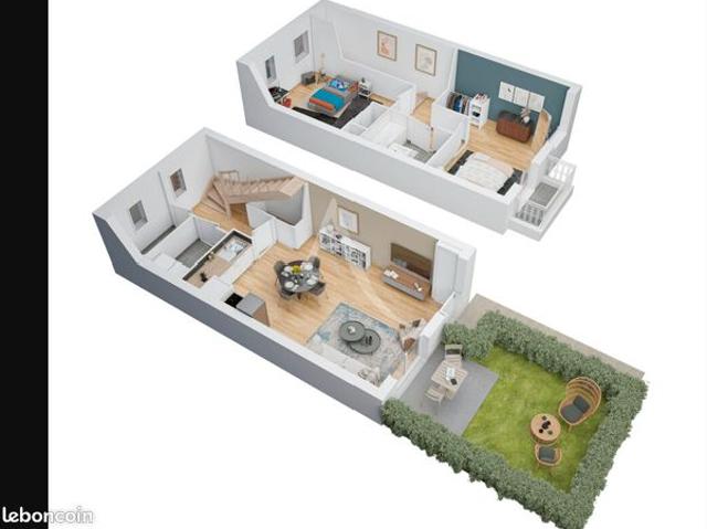 Maison de ville 4 pièces 85 m²