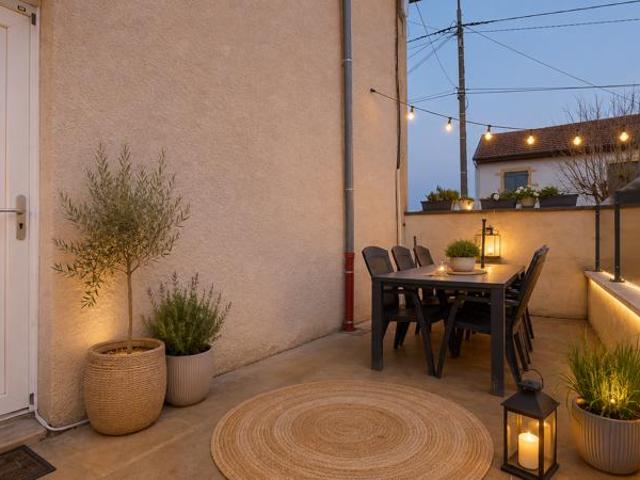 Maison de ville 50m2 2 chambres avec terrasse de 15m2