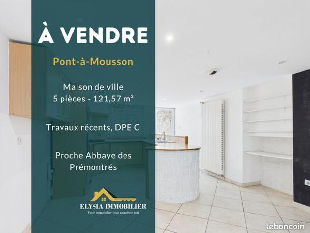 Maison de ville 5 pièces 122 m²