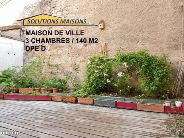 Maison de ville 5 pièces 140 m²