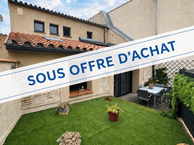 Maison de ville 80 m2 avec terrasse et garage 80m² Canet en Roussillon