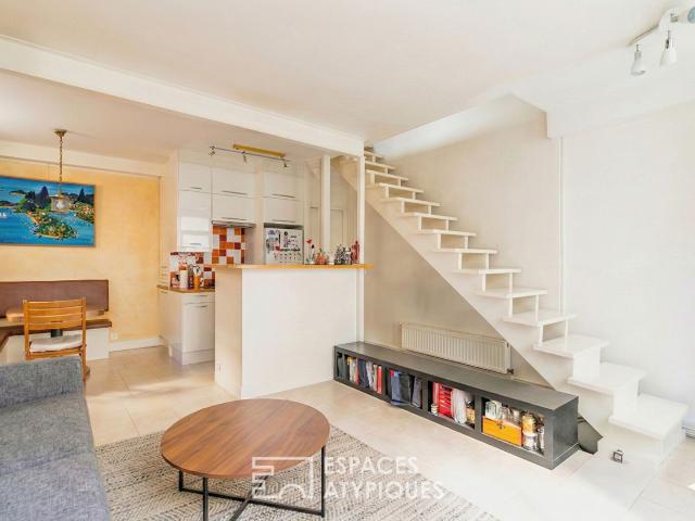 Maison de ville confidentielle avec terrasse exclusive