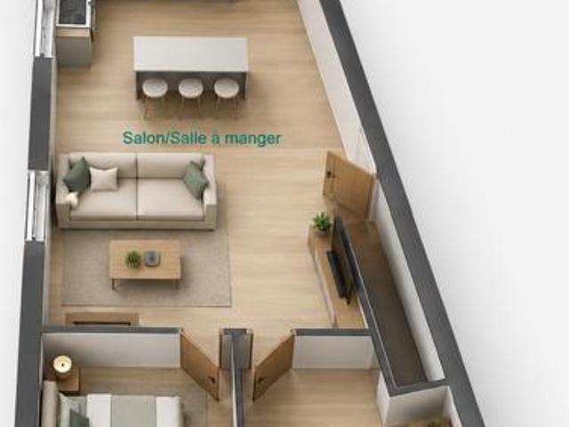 Maison de ville à rénover de 58m2 à Ruy Montceau