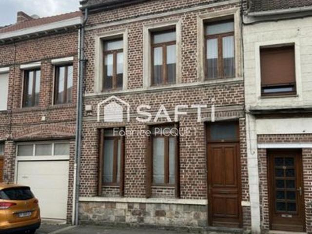 Maison de ville avec 3 chambres, jardin et garage