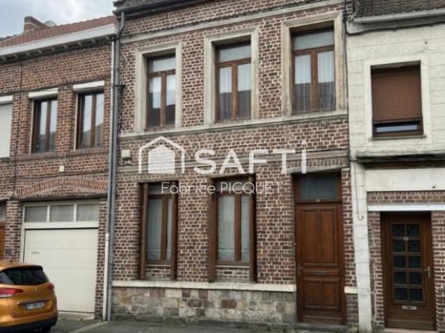 Maison de ville avec 3 chambres, jardin et garage