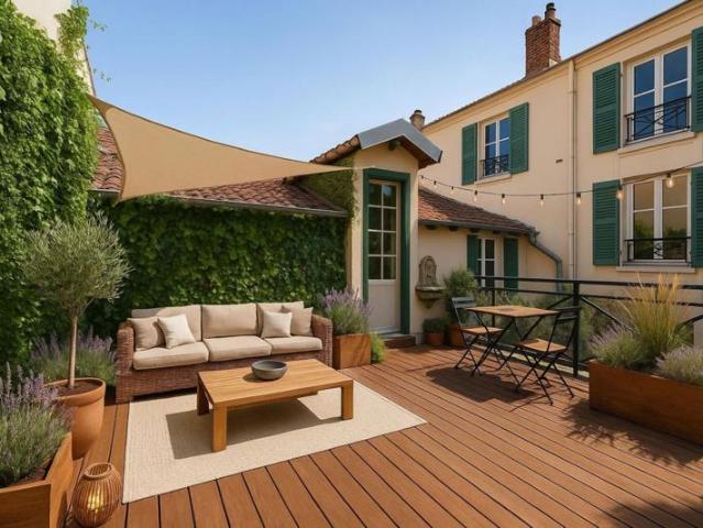 Maison de ville avec terrasse et rooftop Hypercentre du Vésinet