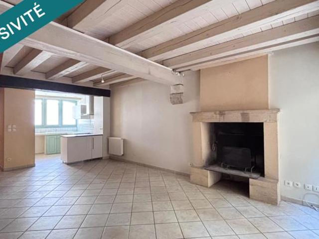 Maison de ville avec un extérieur, 3 chambres, bureau