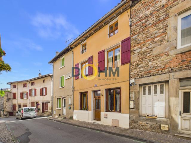 Maison de ville avec cave 63,5 m2 Centre de Saint Galmie