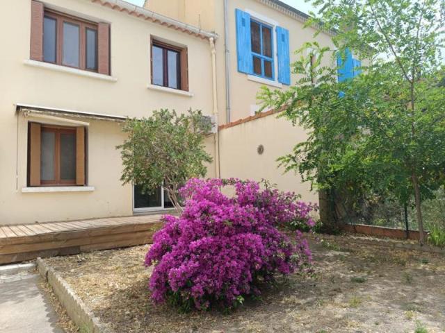 Maison de ville avec jardin
