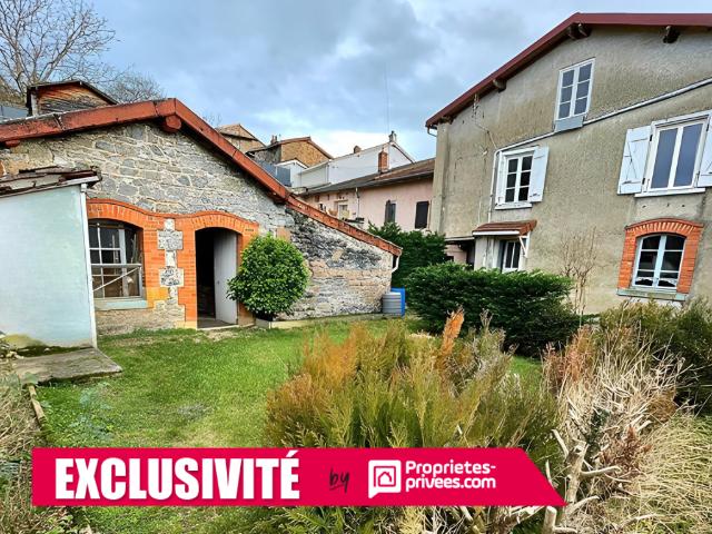 2 MAISONS DE VILLE EN PIERRE À RÉNOVER