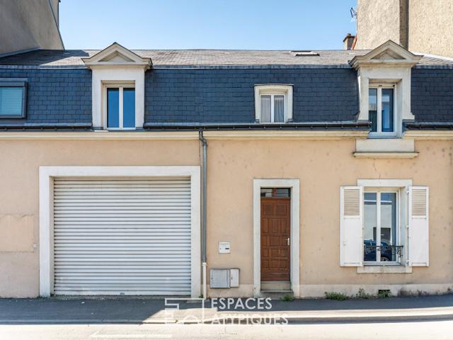 Maison de ville et son loft industriel à deux pas de la gare 184m² Le Mans