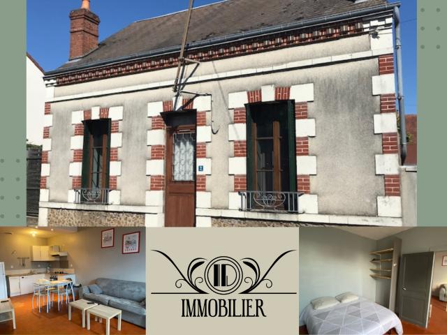 Maison de ville meublée plain pied 1 chambre