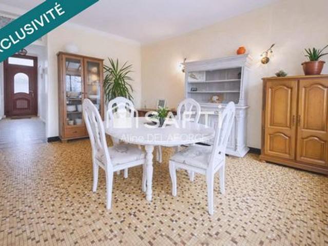 Maison de ville pleine de charme avec jardin – Vie de plain pied possible