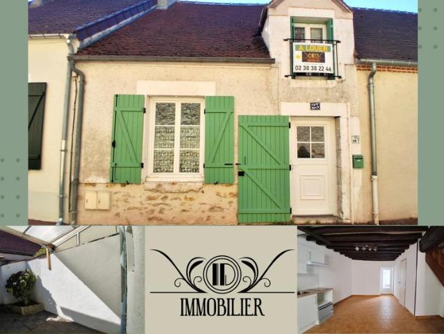 Maison de ville rénovée avec cour