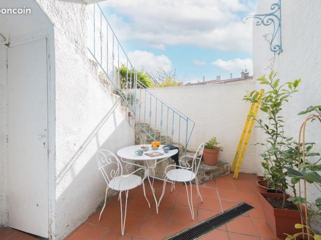 Maison de ville t3 au cœur des Amidonniers avec un extérieur
