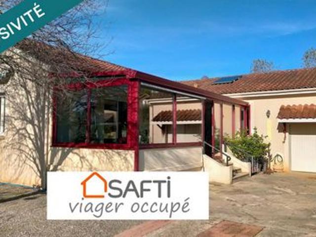 Maison de ville T5 + garage en viager occupé