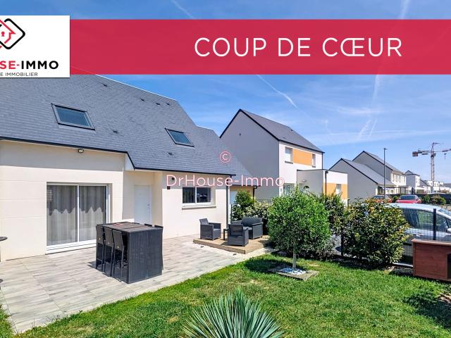 Maison d'environ 124 m² 4 chambres vie de plain pied un garage terrain de 350 m²