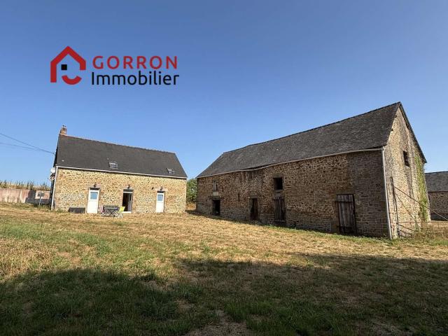 Maison, dépendance et terrain boisé 112m² Châtillon sur Colmont