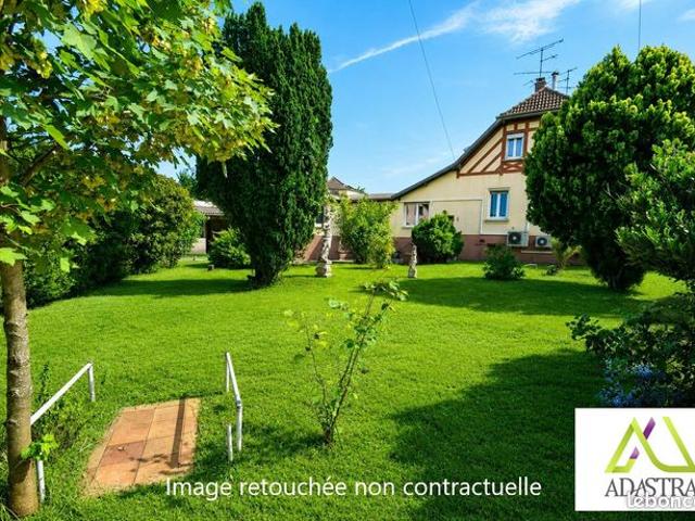 MAISON DES MINES AVEC EXTENSION 93m2 3 CHAMBRES DONT 1 SUITE PARENTALE SOUS SOL GARAGE 6,27 ARES