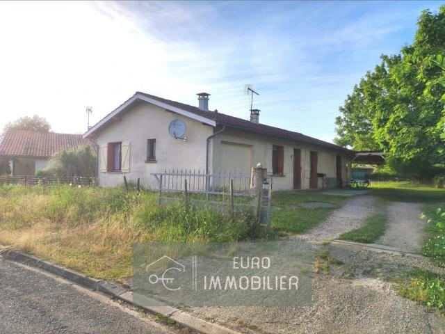 Maison des années 80, 4 chambres, 850m² terrain, Bazas, Giro. 105m² Bazas