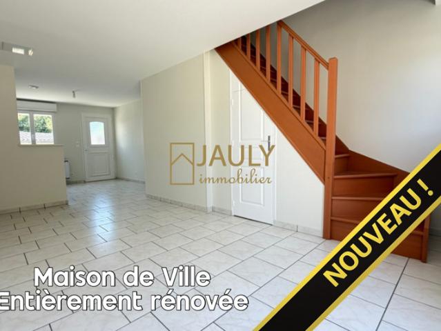 Maison entièrement rénovée 2 ch. + Terrasse