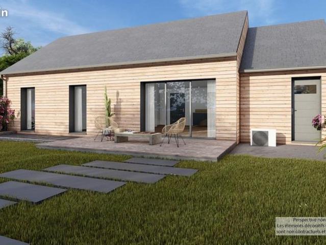 Maison en bois 4 pièces 77 m²