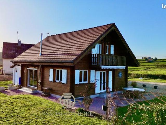 Maison en bois 5 pièces 106 m²