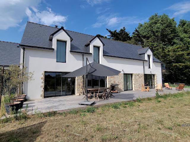 Maison en bord de mer avec terrasse
