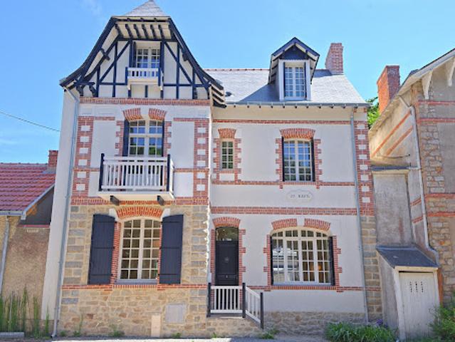 Maison en bord de mer avec terrasse