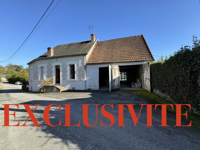 Maison en exclusivité au cœur du petit village pittoresque de La Chapelle Baloue