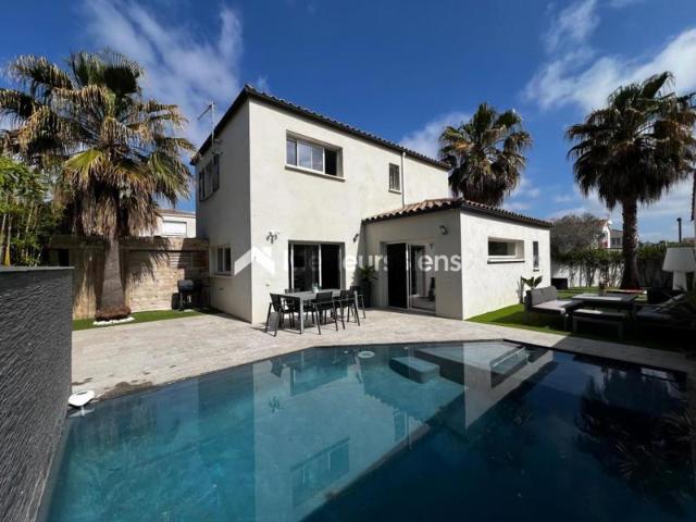 Maison en impasse, piscine et 3 chambres
