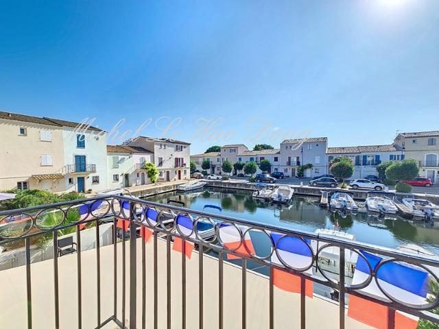 Maison en marina à vendre de type P4 en duplex à Aigues Mortes 30220